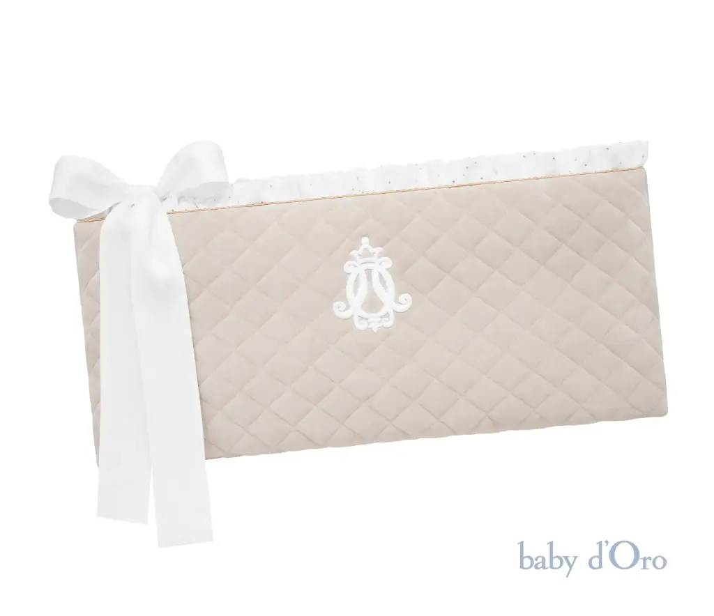 Baby d'oro Caramel Chic bed bumper