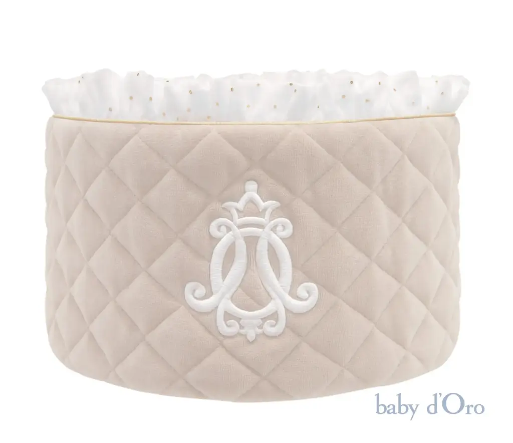 Baby d'oro Caramel Chic verzorgingsmandje