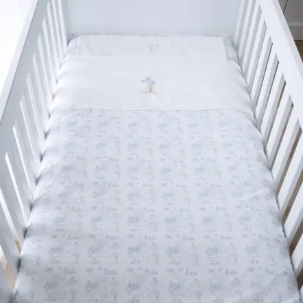 Theophile & Patachou Donsovertrek bed + sloop Blue Garden