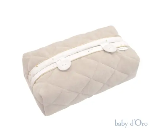 Baby d'oro Caramel Chic gewatteerde doekjeshoes