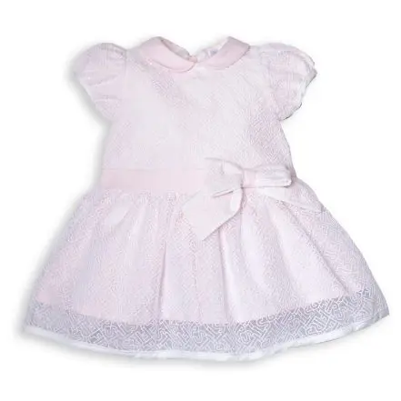 First Couture Jurkje met Bloomer - Roze mt. 56 en 62