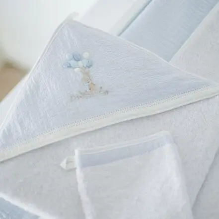 Theophile & Patachou kaphanddoek en washandje